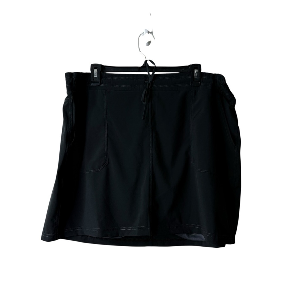 Kuhl Charcoal Gray Active Athletic Outdoor Hiking Skirt Skort